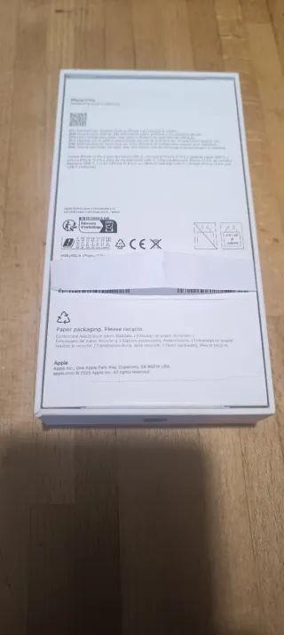 Scatola iPhone 17 Pro Deep Blue 256GB Model A3523