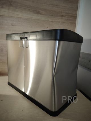 Cubo de basura triple con pedales - Amig