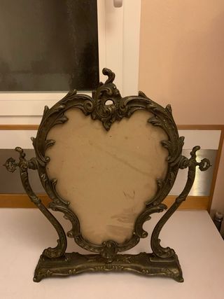 Cornice porta specchio in bronzo anni '30