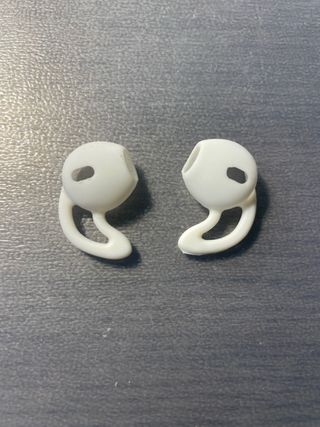 Fundas Gancho Sujeción AirPods Blancas
