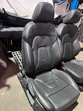 Asientos deportivos Audi A5 S Line Cuero Negro