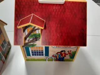 Lote Playmobil: Casa, Clínica, caravana y Parque