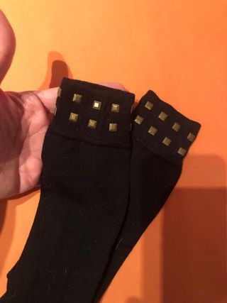 Calcetines Zara negros talla única