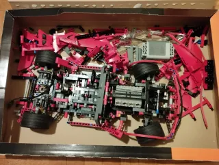 Lego Technic 8070 Auto Sportiva Rossa