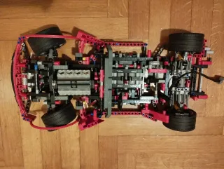 Lego Technic 8070 Auto Sportiva Rossa