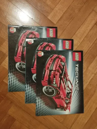 Lego Technic 8070 Auto Sportiva Rossa