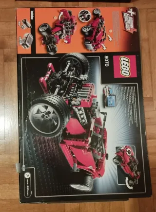 Lego Technic 8070 Auto Sportiva Rossa