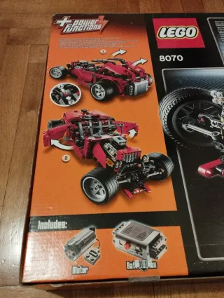 Lego Technic 8070 Auto Sportiva Rossa