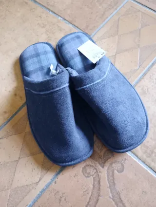 Zapatillas de casa azul talla 44