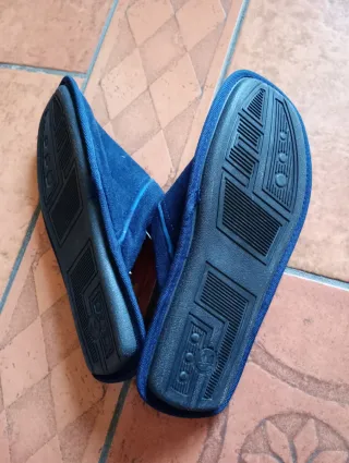 Zapatillas de casa azul talla 44