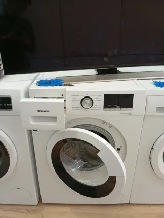 Lavadora Hisense A+++ Transporte