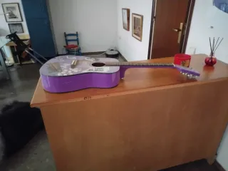 Guitarra Hanna Montana Morada