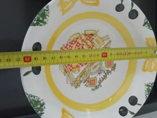 Vajilla italiana pintada a mano