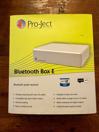 Pro-Ject Audio Bluetooth Box E Nero