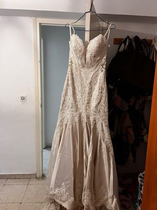Vestido de Novia Sirena con Cola
