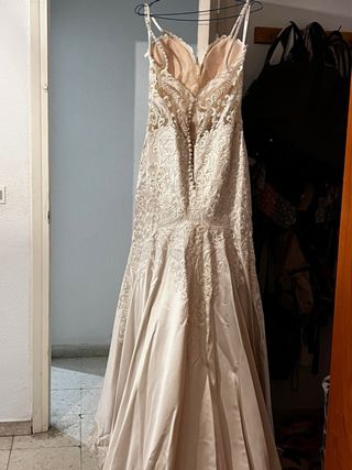 Vestido de Novia Sirena con Cola