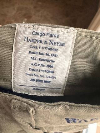 Pantalón Harper & Neyer Talla 42 Nuevo