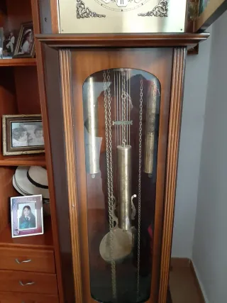 Reloj de pie antiguo para reparar