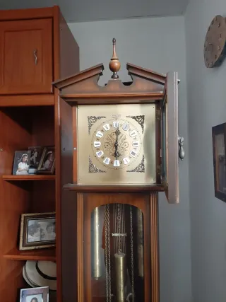 Reloj de pie antiguo para reparar