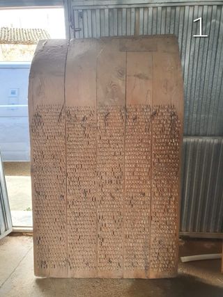 Trillas antiguas de madera