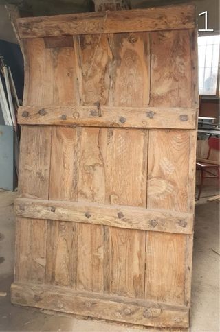 Trillas antiguas de madera