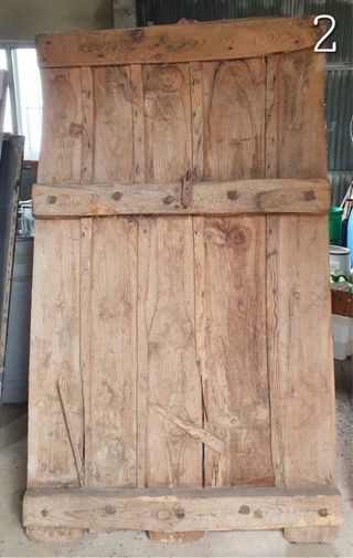 Trillas antiguas de madera