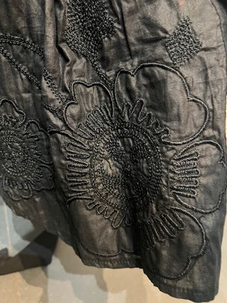 Vestido camisero KAREYO negro