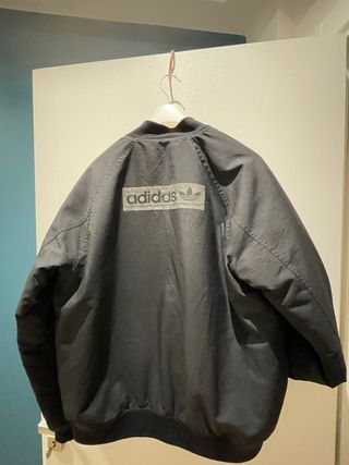 Giubbotto Bomber Adidas Nero in ottime condizioni