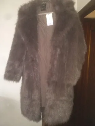 Abrigo pelo suave Lefties talla M