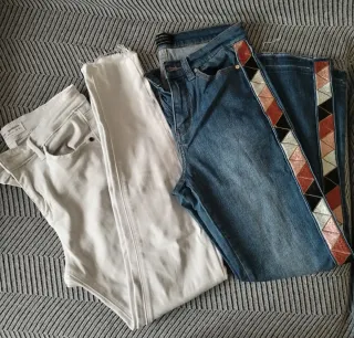 Lote 2 Vaqueros Mujer Talla S