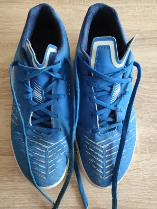 Botas de fútbol sala Kipsta azules
