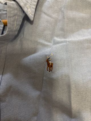 Camisa Oxford Mujer Polo Ralph Lauren Azul