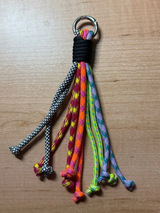 Llavero Multicolor Cuerda