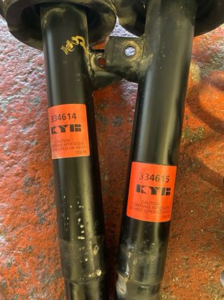 Amortiguadores y muelles pack M BMW e46 compact