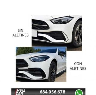Aletines Flaps de paragolpes delantero Mercedes Cl