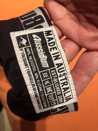 Slip Aussiebum Negro Talla M