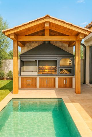 FABRICA de barbacoas d-451