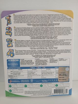 Toy Story 1-4 Steelbook Blu-ray