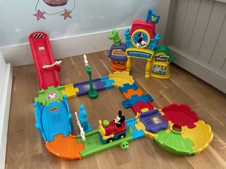 Estación Tren VTech Mickey Mouse