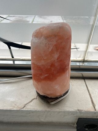 Lámpara de sal natural piedra