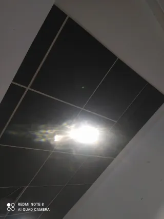 Techo desmontable metálico insonorizado