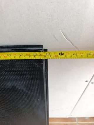 Techo desmontable metálico insonorizado