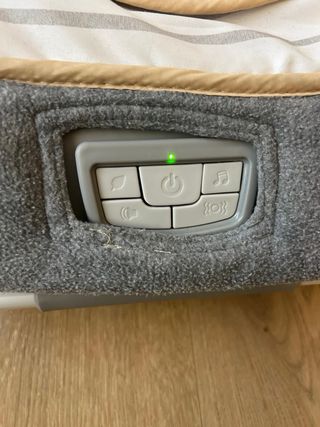 Hamaquita bebé gris casi sin usar