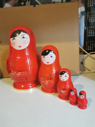 Trousse Pupa Matrioska Vintage