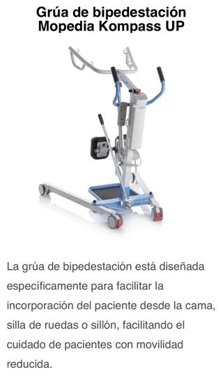 Grúa eléctrica Bipedestación Kompass