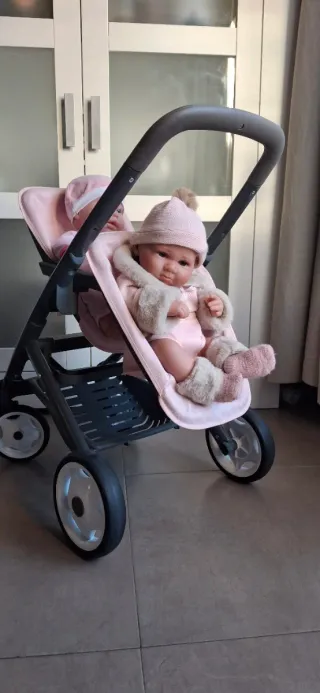 Silla de paseo gemelar Smoby