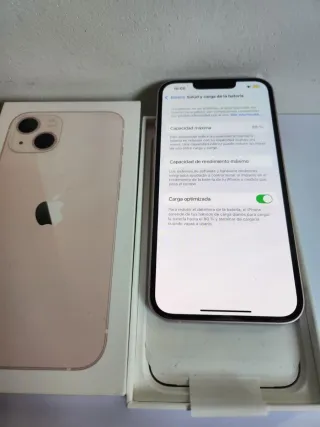 iPhone 13 87% bateria  128GB rosa