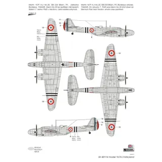 Maqueta 167F "Glenn over France 1940/45" 1:48