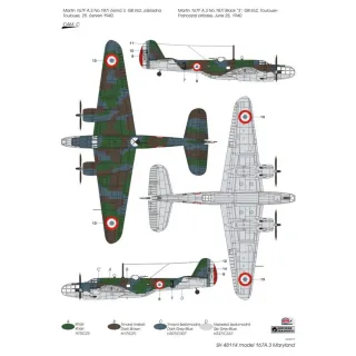 Maqueta 167F "Glenn over France 1940/45" 1:48