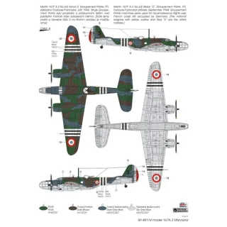 Maqueta 167F "Glenn over France 1940/45" 1:48